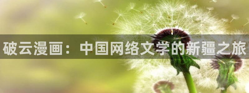 奇漫屋最新版：破云漫画：中国网络文学的新疆之旅